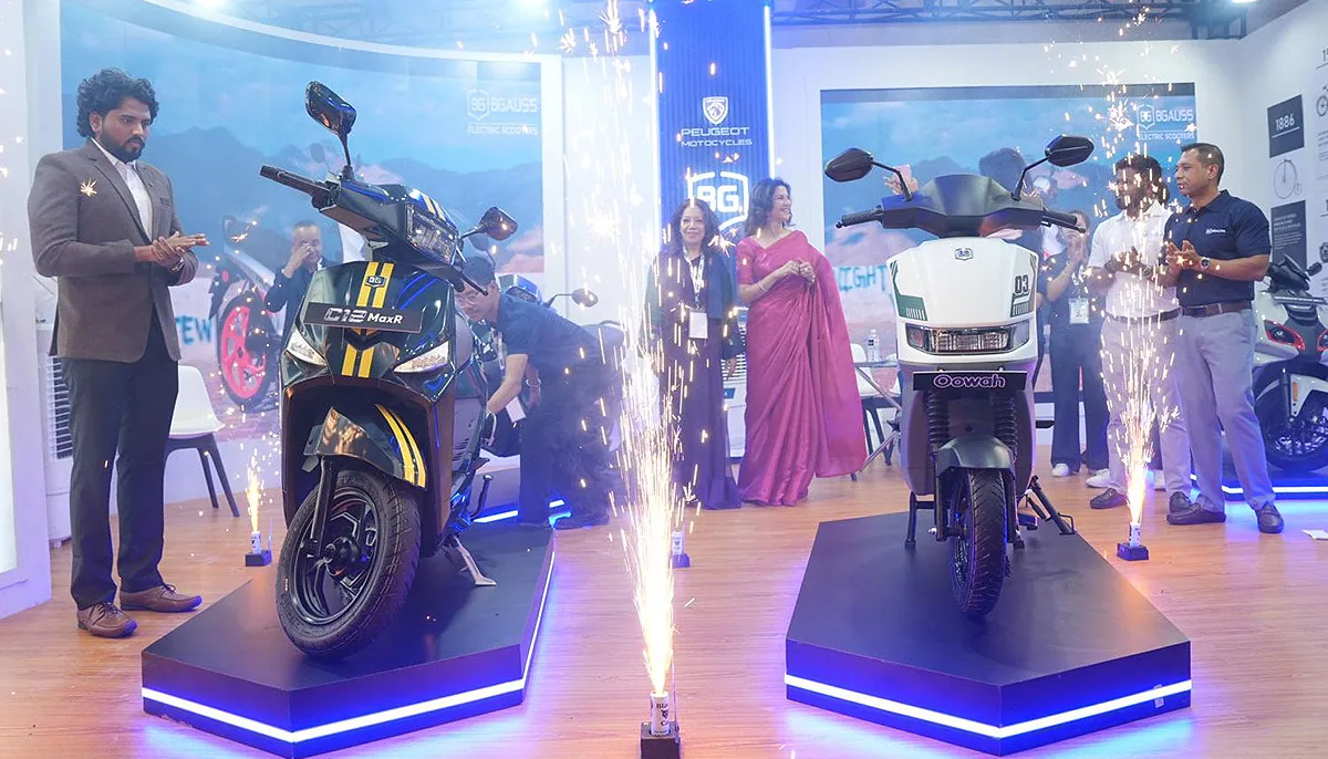 BGauss Introduces C12 MaxR and Oowah Max Plus Electric Scooters in Nepal