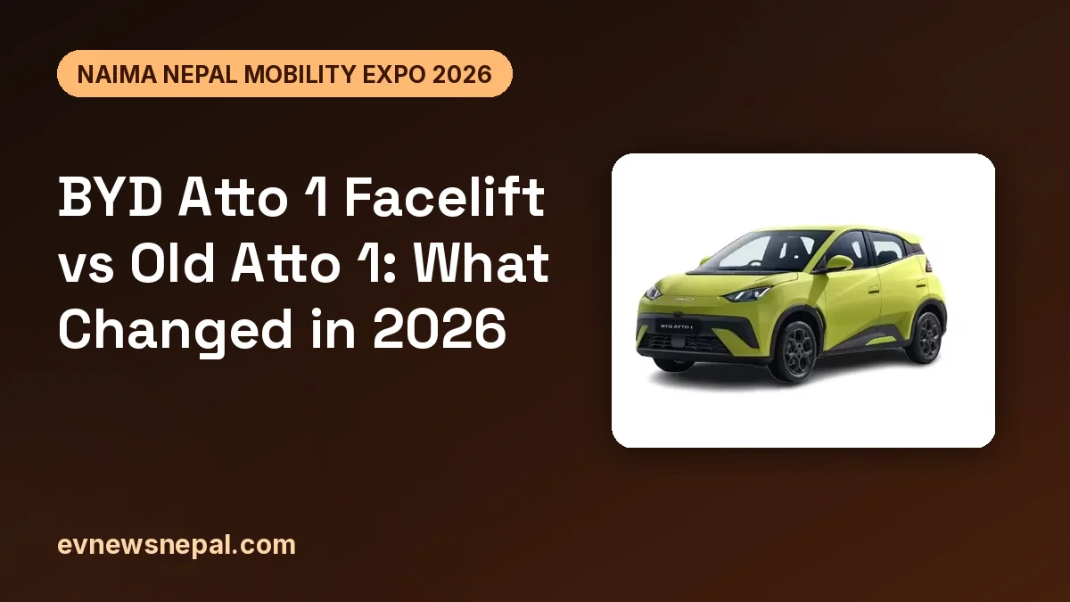 BYD Atto 1 Facelift vs Old Atto 1: What Changed in 2026