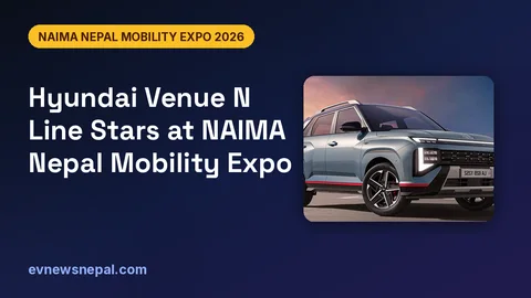 Hyundai Venue N Line at NAIMA Nepal Mobility Expo 2026