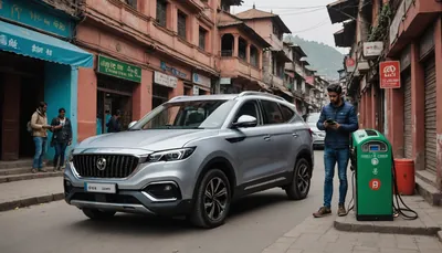 MG HS Plug-in Hybrid SUV Teased in Nepal First Launch