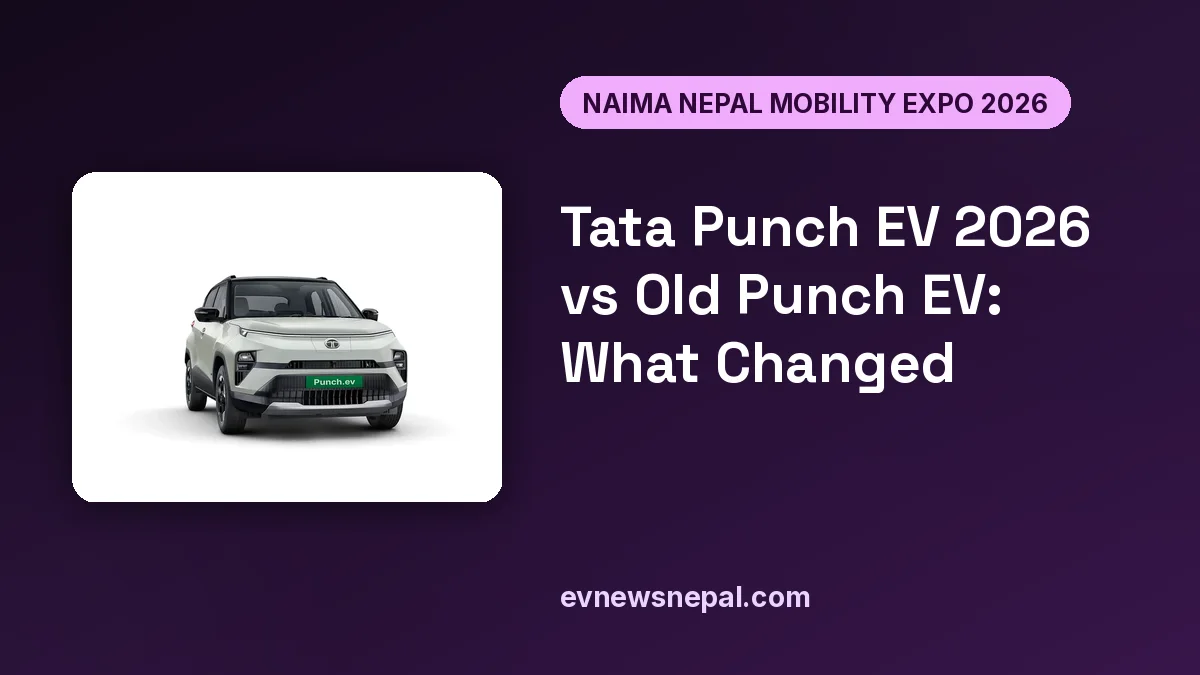 Tata Punch EV 2026 vs Old Punch EV: What Changed
