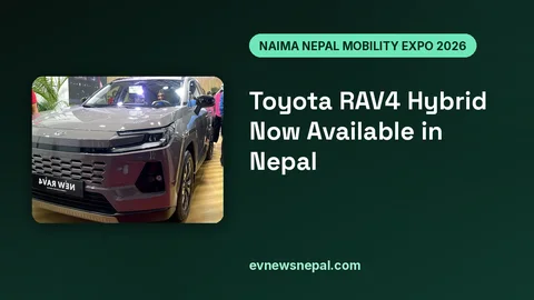 Toyota RAV4 Hybrid at NAIMA Nepal Mobility Expo 2026