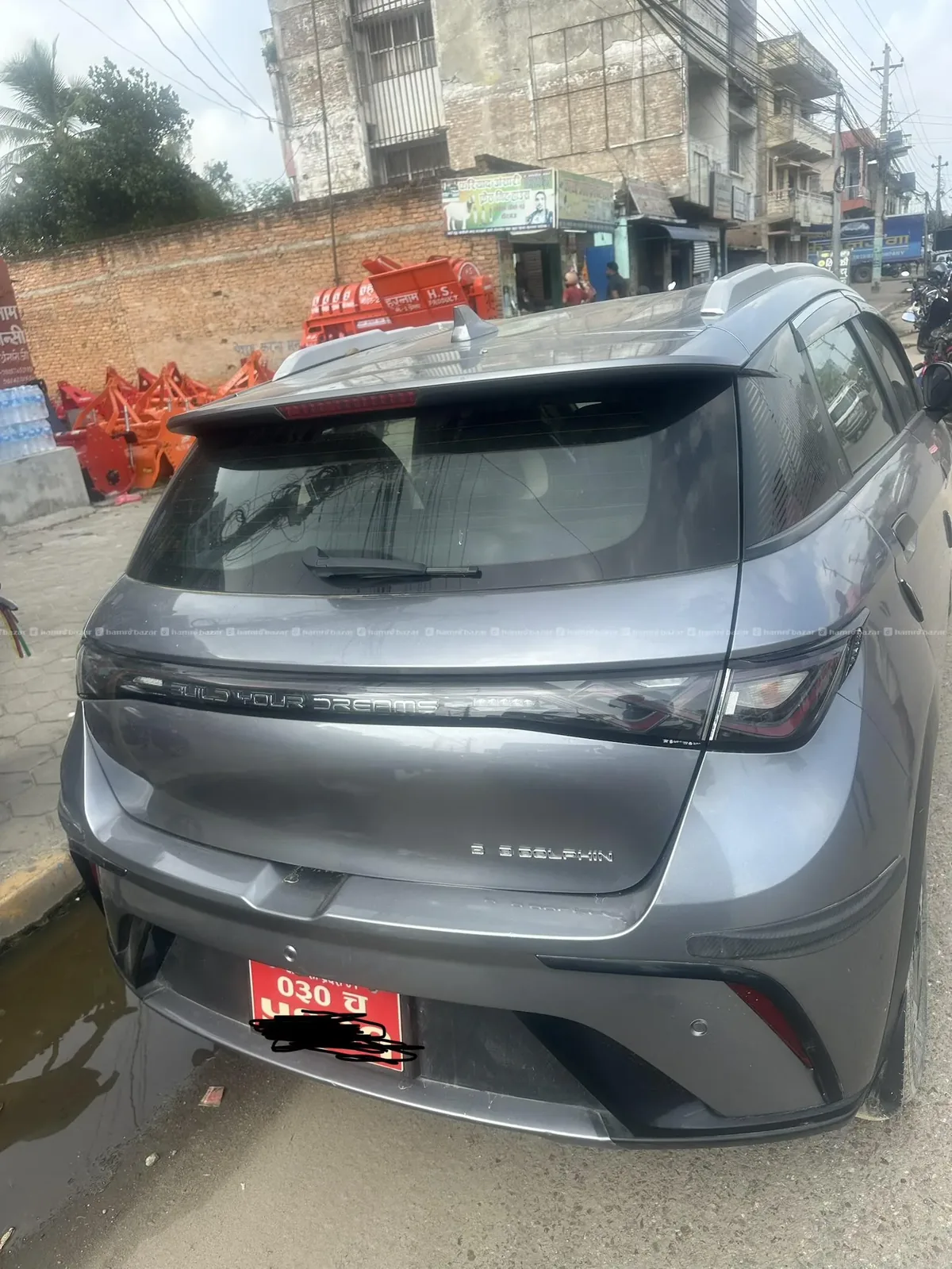byd dolphin 2024 model grey