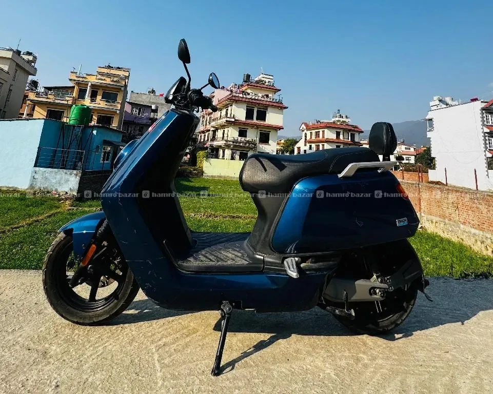 Niu NQISPORT Electric Scooter for sale, Navy Blue - Photo 3