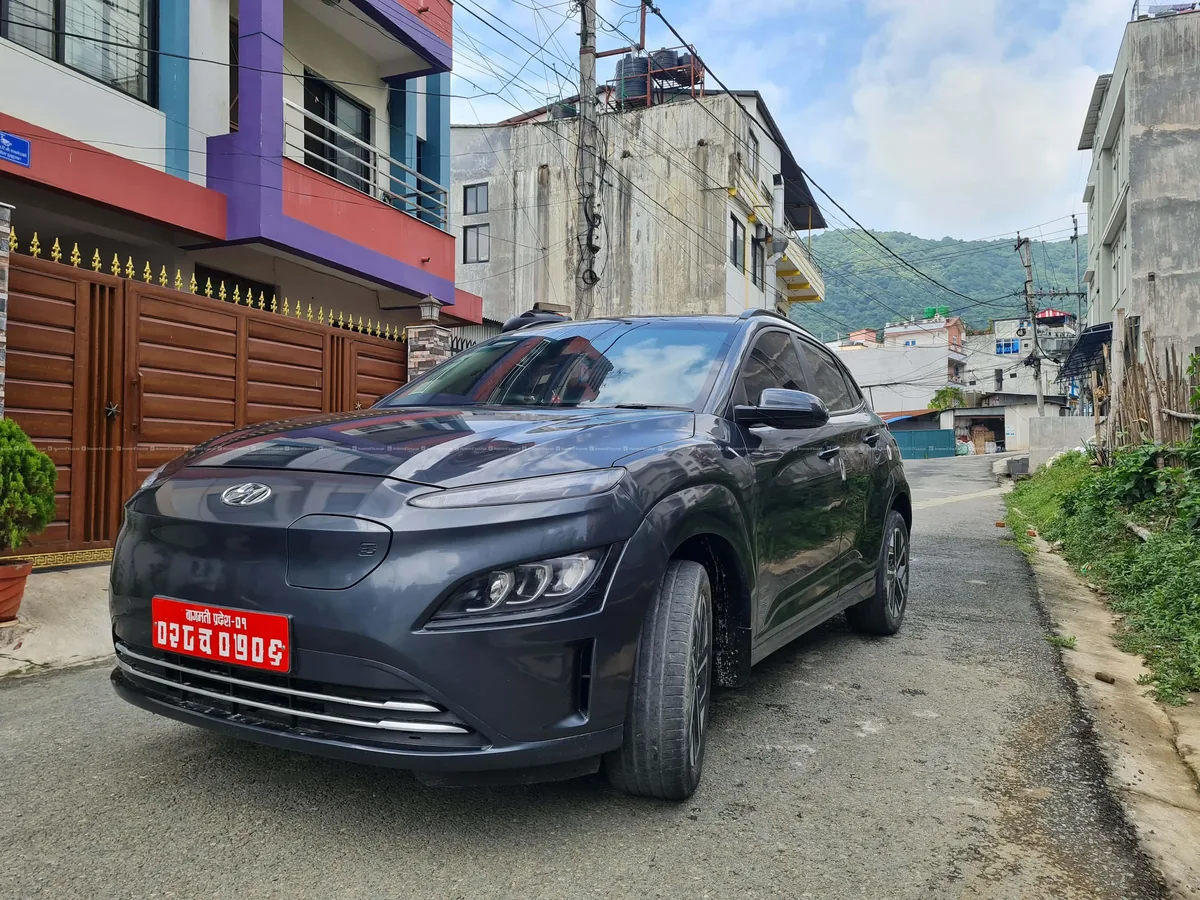 Hyundai Kona EV 2022 Model GLS model Knight Black - Photo 1
